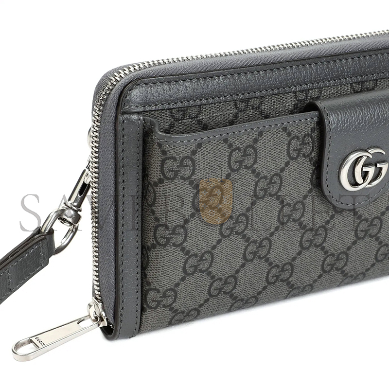 GUCCI GG SUPREME PRINT WALLET 760248 (21*12*4cm)